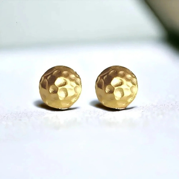 🆕️ Turkish Handmade 24K Gold Plated Brass Artisanal Fine Statement Jewelry Set - Picture 4 of 15